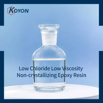 Baix clorur Baixa viscositat Resina epoxi no cristal·litzant